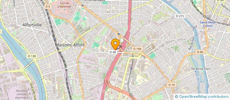 localisation de l'entreprise NEPTUNE à MAISONS-ALFORT