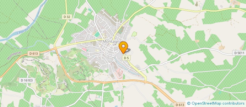 localisation de l'entreprise NEPTUNE  MONTAGNAC