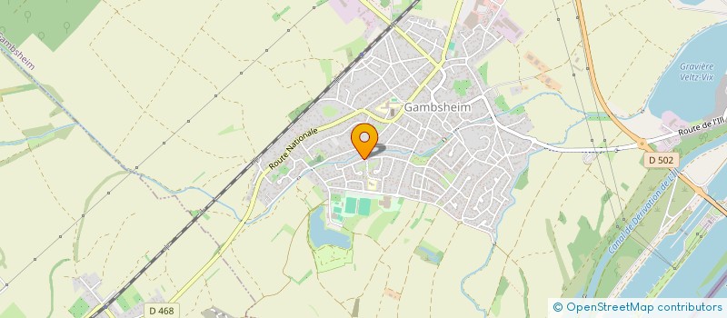 localisation de l'entreprise NEPTUNE  GAMBSHEIM