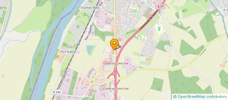 localisation de l'entreprise NEPTUNE à COSNE-COURS-SUR-LOIRE