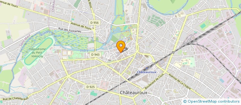 localisation de l'entreprise NEPTUNE à CHATEAUROUX