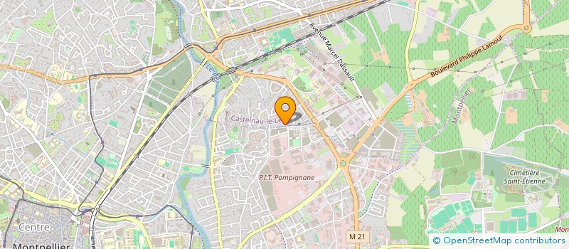 localisation de l'entreprise NEPTUNE  CASTELNAU-LE-LEZ