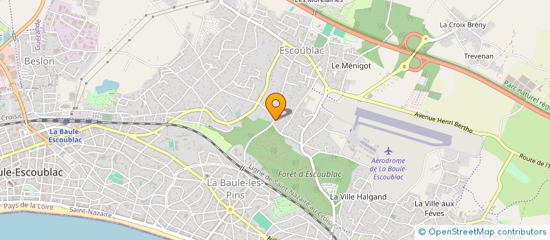localisation de l'entreprise NEPTUNE à LA BAULE-ESCOUBLAC