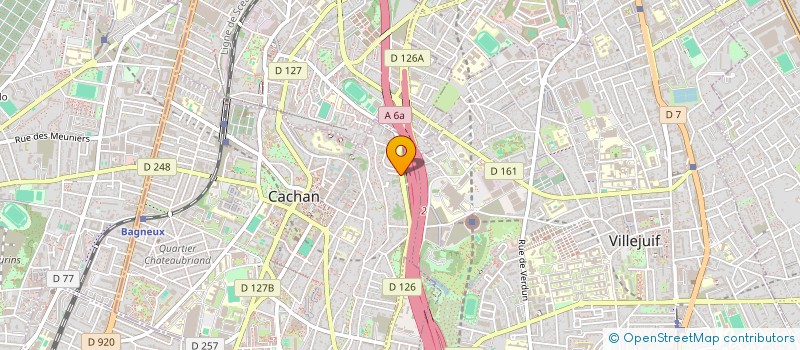 localisation de l'entreprise NEPTUNE  CACHAN