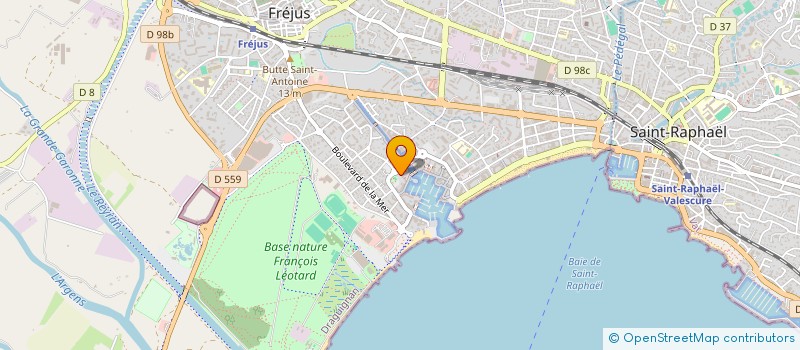 localisation de l'entreprise NEPTUNE à FREJUS