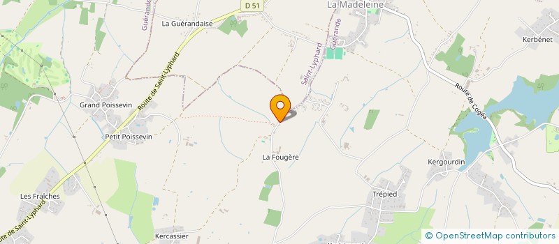 localisation de l'entreprise NEPTUNE  GUERANDE