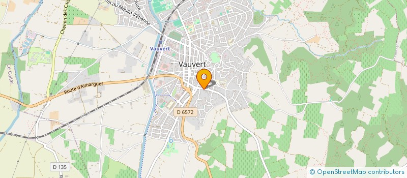 localisation de l'entreprise NEPTUNE  VAUVERT