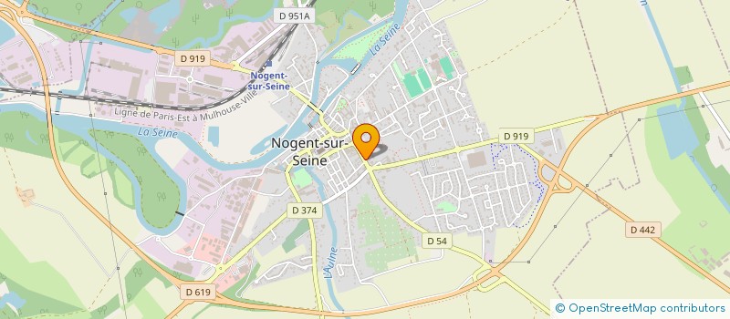 localisation de l'entreprise NEPTUNE CLUB NOGENTAIS à NOGENT-SUR-SEINE