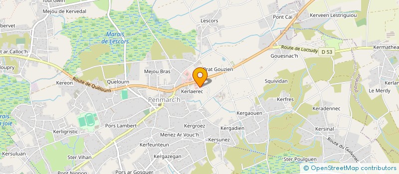 localisation de l'entreprise NEPTUNE DISTRIBUTION à PENMARCH