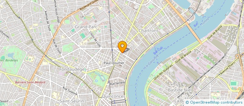 localisation de l'entreprise NEPTUNE DISTRIBUTION  BORDEAUX