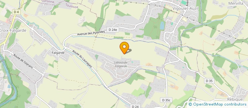 localisation de l'entreprise NEPTUNE FINANCE  LACROIX-FALGARDE