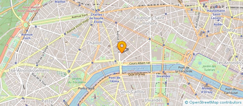 localisation de l'entreprise NEPTUNE INTERNATIONAL à PARIS