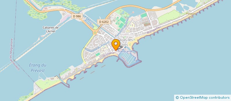 localisation de l'entreprise NEPTUNE LOISIRS SARL à PALAVAS-LES-FLOTS