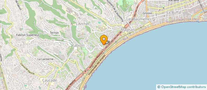 localisation de l'entreprise NEPTUNE MARINE SOLUTIONS à NICE