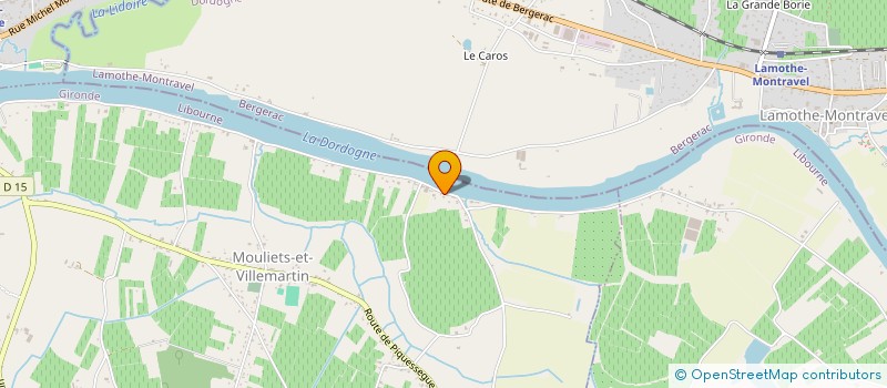 localisation de l'entreprise NEPTUNE MUSIQUE EN AQUITAINE  MOULIETS-ET-VILLEMARTIN