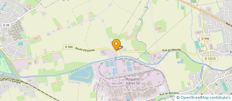 localisation de l'entreprise NEPTUNE SARL  MERVILLE