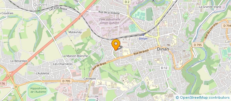 localisation de l'entreprise NEPTUNE SERVICES  DINAN