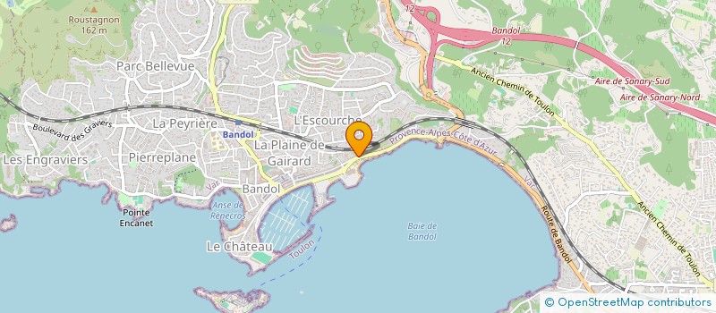 localisation de l'entreprise NEPTUNIA à BANDOL