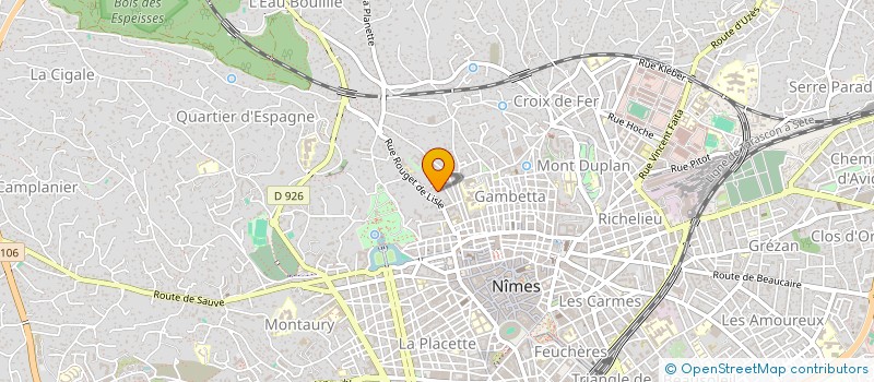 localisation de l'entreprise NEPTUNUS à NIMES