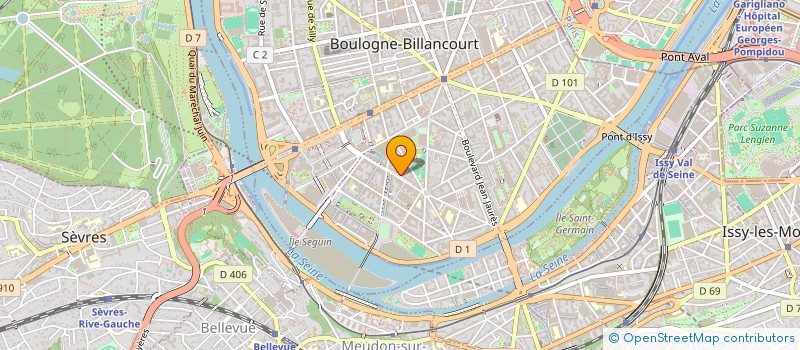 localisation de l'entreprise NEPTUS INNOVATION à BOULOGNE-BILLANCOURT