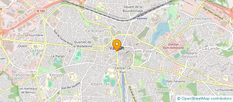 localisation de l'entreprise NEQO à VANNES