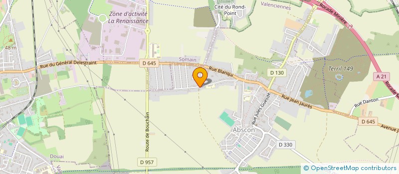 localisation de l'entreprise NERA CARS 59  ABSCON