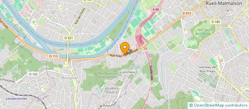 localisation de l'entreprise NERA INVEST à RUEIL-MALMAISON