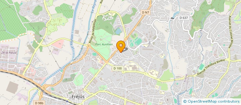 localisation de l'entreprise NERA SALEM à FREJUS