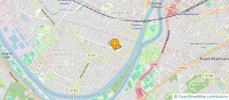 localisation de l'entreprise NERAC  CROISSY-SUR-SEINE