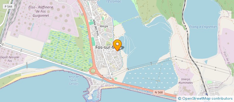 localisation de l'entreprise NERANI ET FILS  FOS-SUR-MER