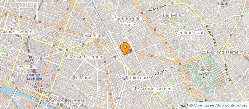 localisation de l'entreprise NERBA  PARIS