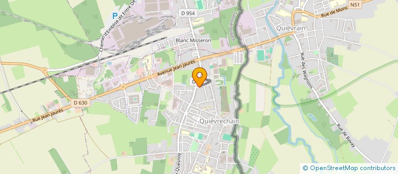 localisation de l'entreprise NEREE à QUIEVRECHAIN