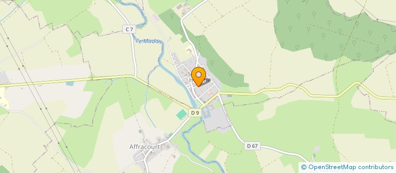 localisation de l'entreprise NEREIAH EDITIONS  PONT-SAINT-VINCENT