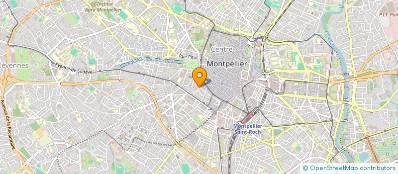 localisation de l'entreprise NEREIDES à MONTPELLIER