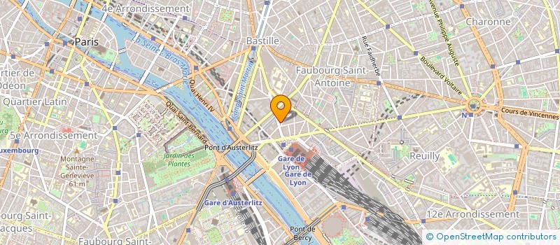 localisation de l'entreprise NEREIDES  PARIS