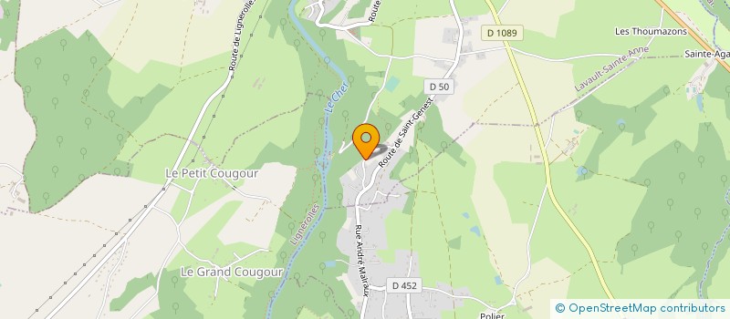 localisation de l'entreprise NEREIDES  LAVAULT-SAINTE-ANNE