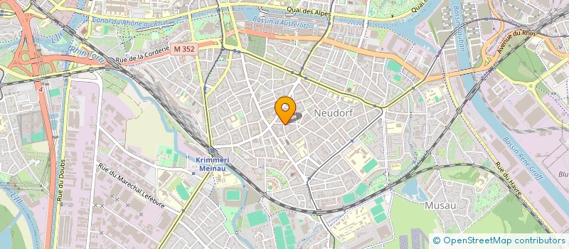 localisation de l'entreprise NEREIDES  STRASBOURG