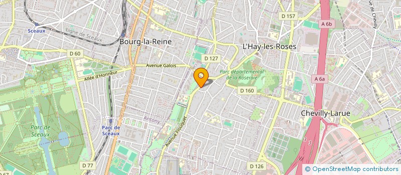 localisation de l'entreprise NEREM à L'HAY-LES-ROSES
