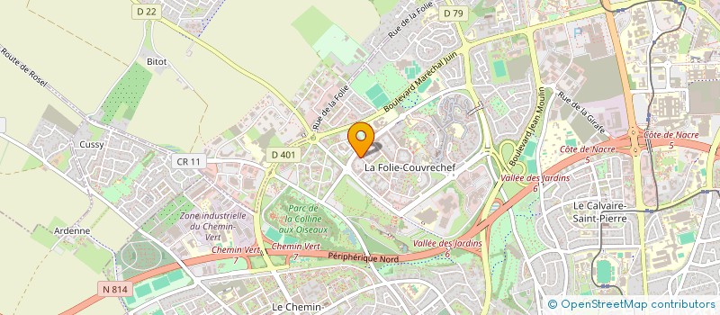 localisation de l'entreprise NEREPIX à CAEN