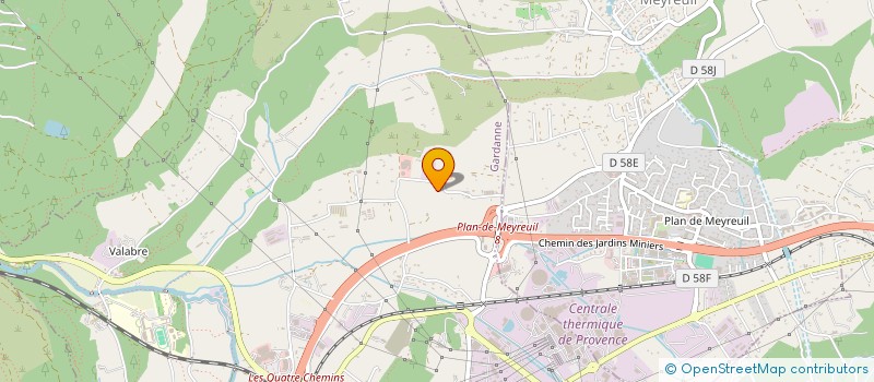 localisation de l'entreprise NERESYS à GARDANNE
