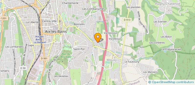 localisation de l'entreprise NERI INVEST  GRESY-SUR-AIX