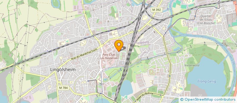 localisation de l'entreprise NERIEUM  LINGOLSHEIM