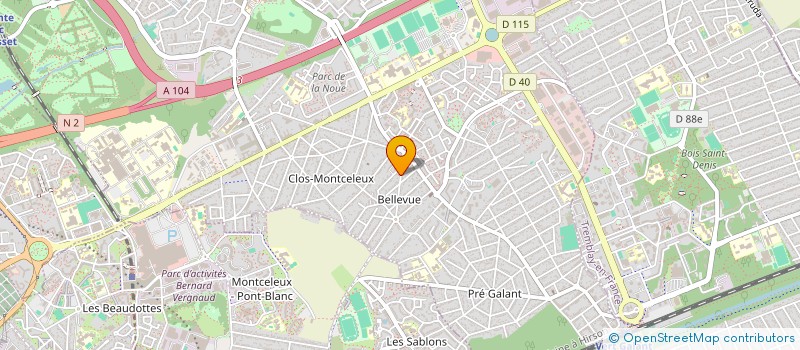 localisation de l'entreprise NERIN à VILLEPINTE