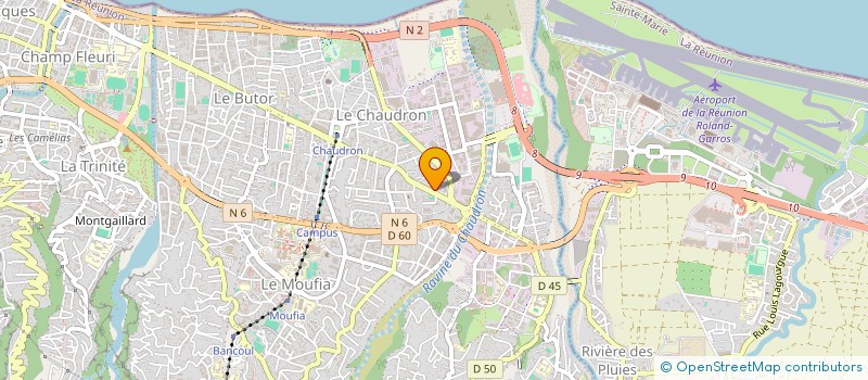 localisation de l'entreprise NERINVEST à SAINT-DENIS