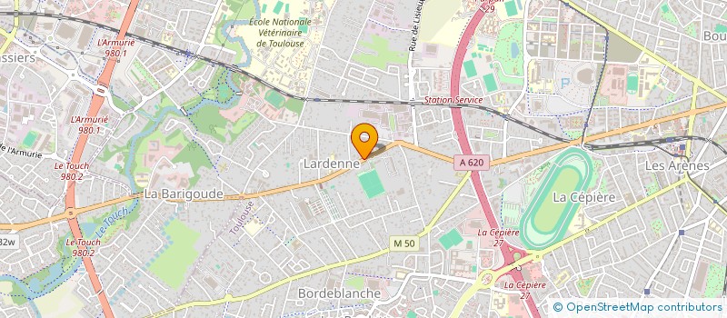 localisation de l'entreprise NERIOS GROUPE à TOULOUSE