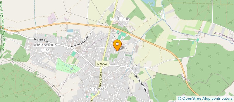 localisation de l'entreprise NERIS LOCATIONS  VIARMES