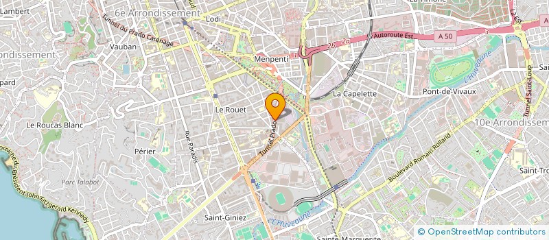 localisation de l'entreprise NERITHIS  MARSEILLE