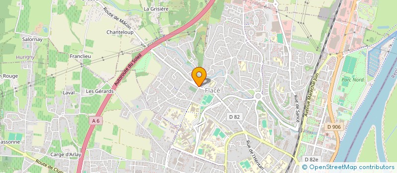 localisation de l'entreprise NERIUS INVEST à MACON