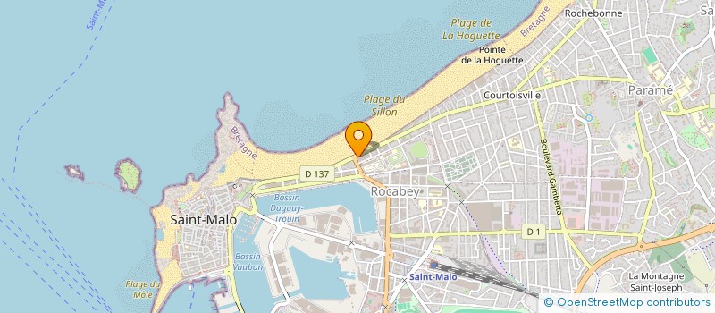 localisation de l'entreprise NERJA  SAINT-MALO