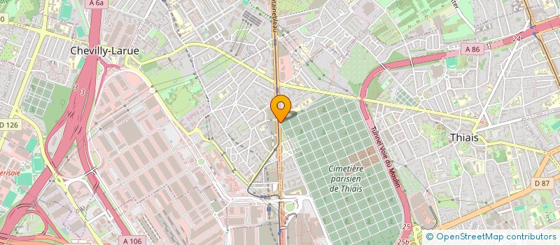 localisation de l'entreprise NERJI- 1  ORLY